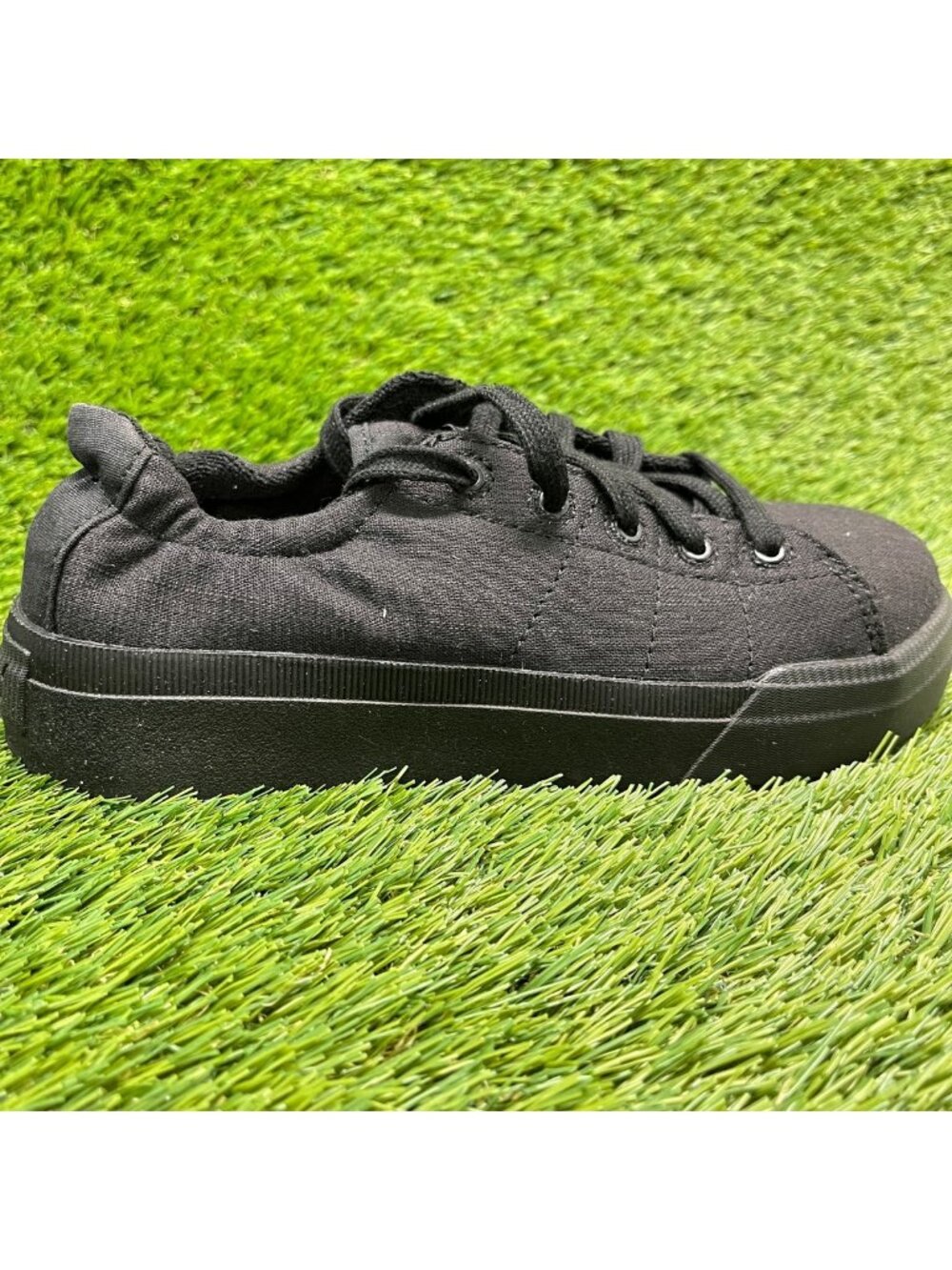 Roxy Rae Womens Size 6 Triple Black Composite Toe Safety Lace Up Work Shoes